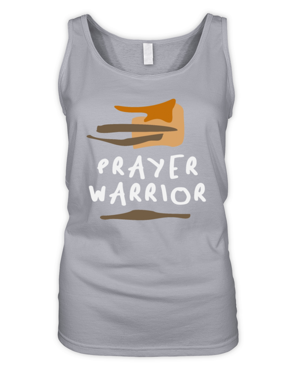 Prayer Warrior - Strong and Empowering Christian Organic Women's Tank Top