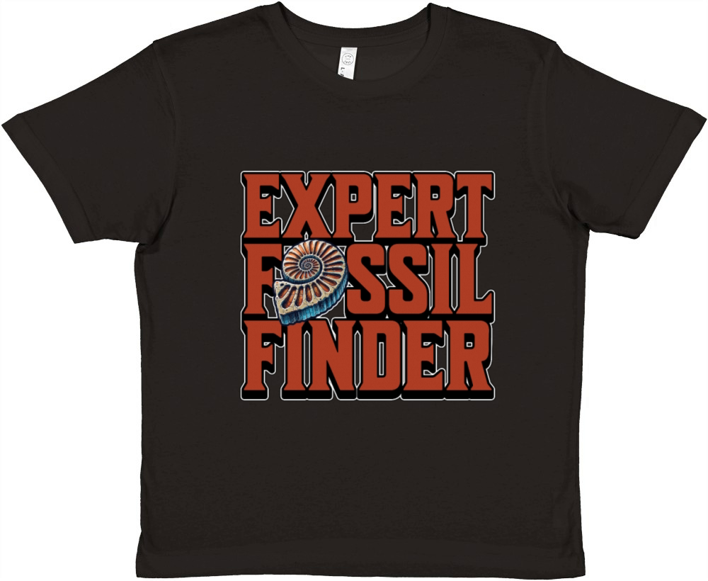 Fossil Hunter Expert Fossil Finder Paleontologist Premium Kids Crewneck T-shirt