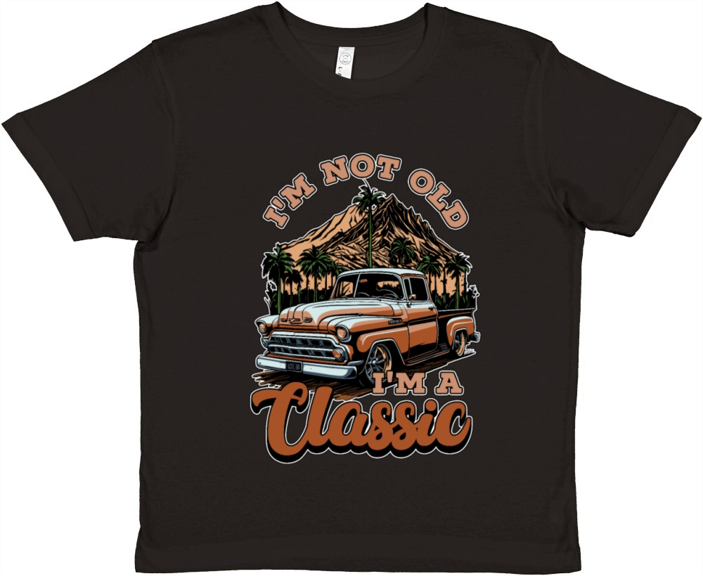 Pickup Truck Im Not Old Im Off-Road Vehicle Premium Kids Crewneck T-shirt