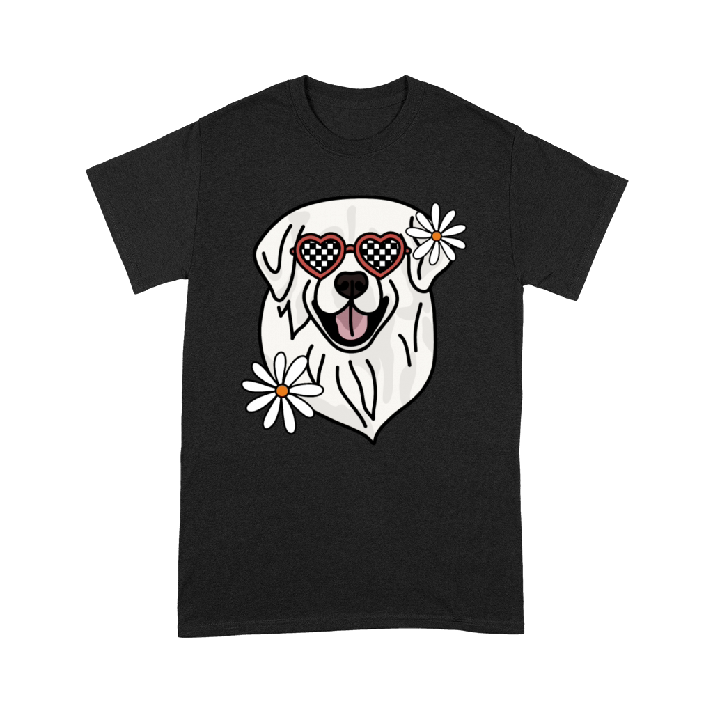 Great Pyreneese Greyhound retro dog Premium T-shirt