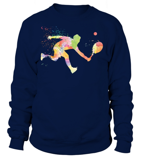 Funny Tennis Player Racket Sweatshirt Unisex
