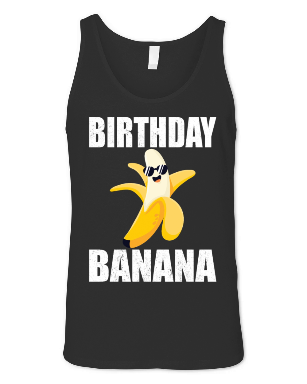 Birthday Banana Vintage Bday Bananas Party Unisex Jersey Tank