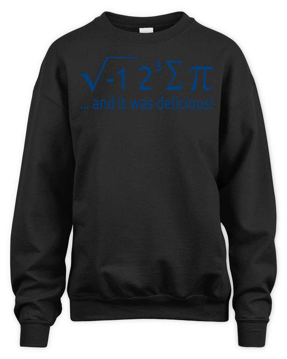 I Ate Some Pie And It Was Delicious 8 Pi Day 2WH3 Unisex Premium Crewneck Sweatshirt