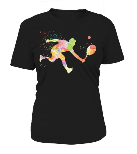 Funny Tennis Player Racket Women's T-Shirt