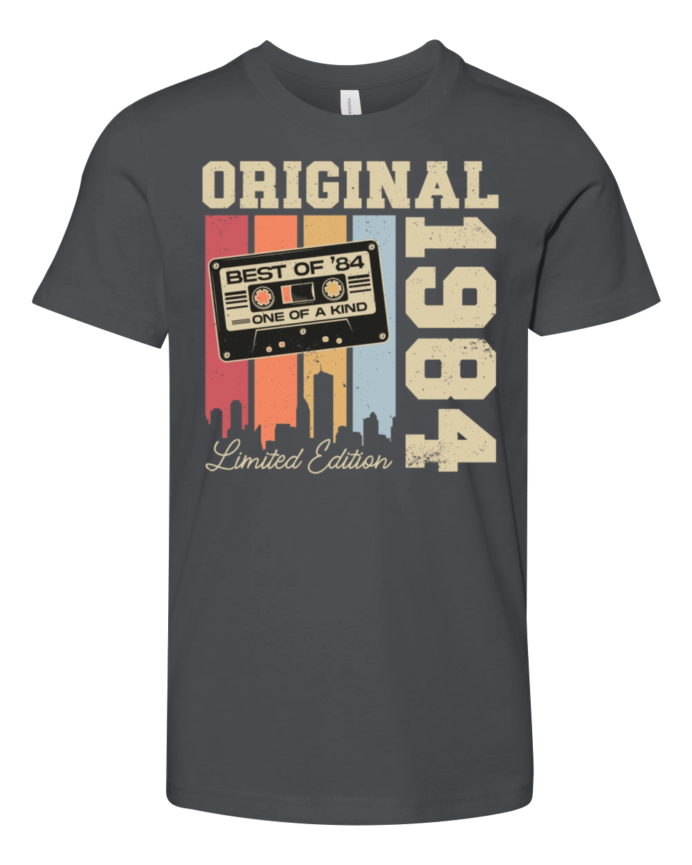 1984 Vintage Jahrgang Retro Geburtstag Youth Unisex Jersey Tee