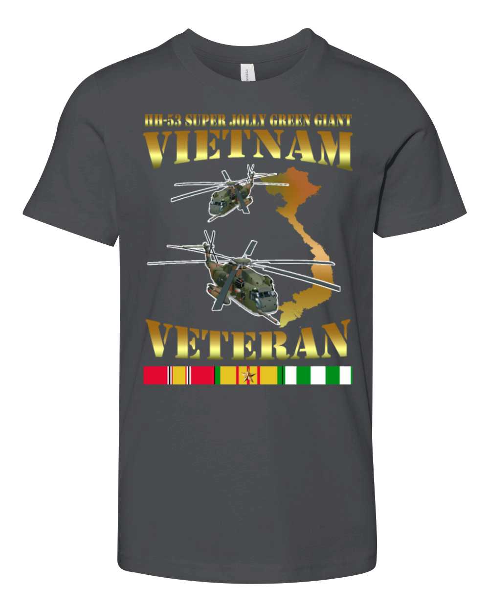 jolly green giant helicopter Youth Unisex Jersey Tee