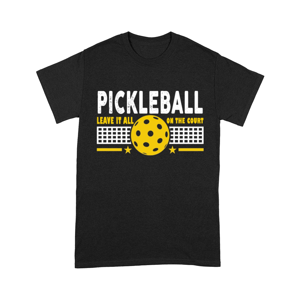 Pickleball Leave It All On Court Comfort T-shirt