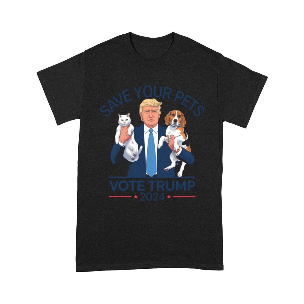 Save Your Pets Vote for Trump US Election 2024 Comfort T-shirt