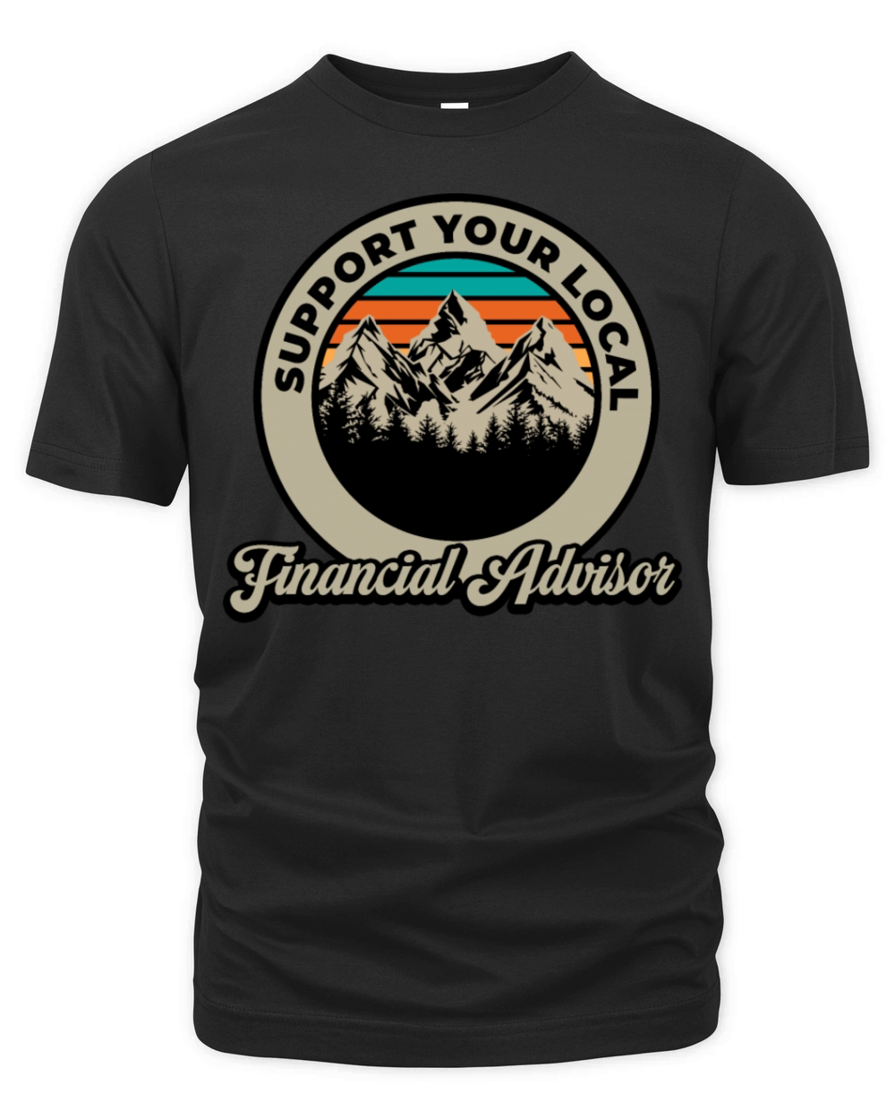 Financial Advisor Organic Unisex T-shirt