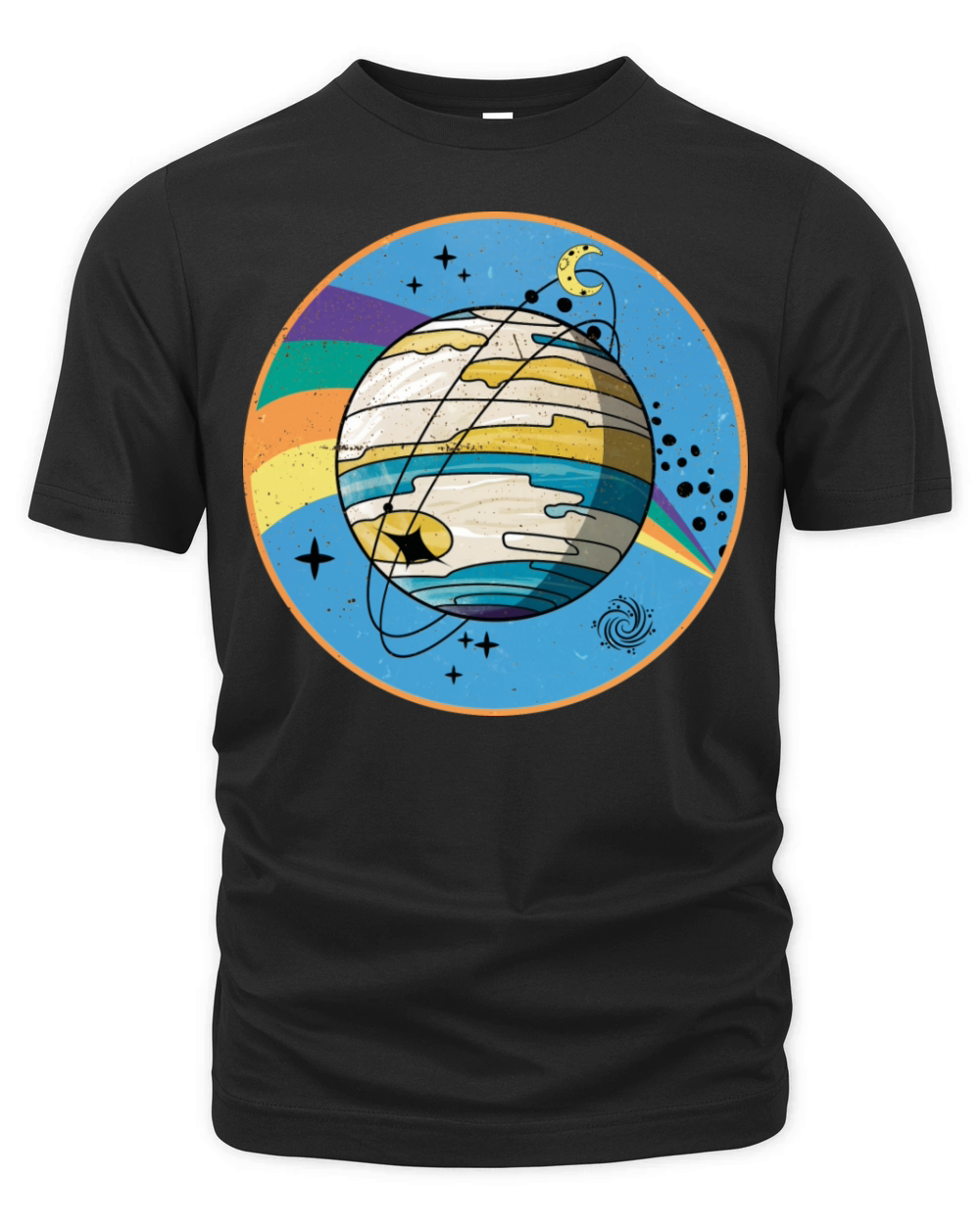 Jupiter - Planet Vintage Organic Unisex T-shirt