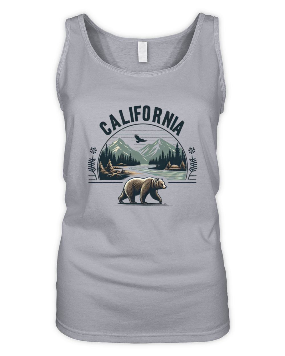 California Dreamin Organic Women's Tank Top