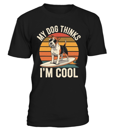 Yorkshire Terrier My Dog Thinks Im Cool Yorkie T-Shirt Unisex