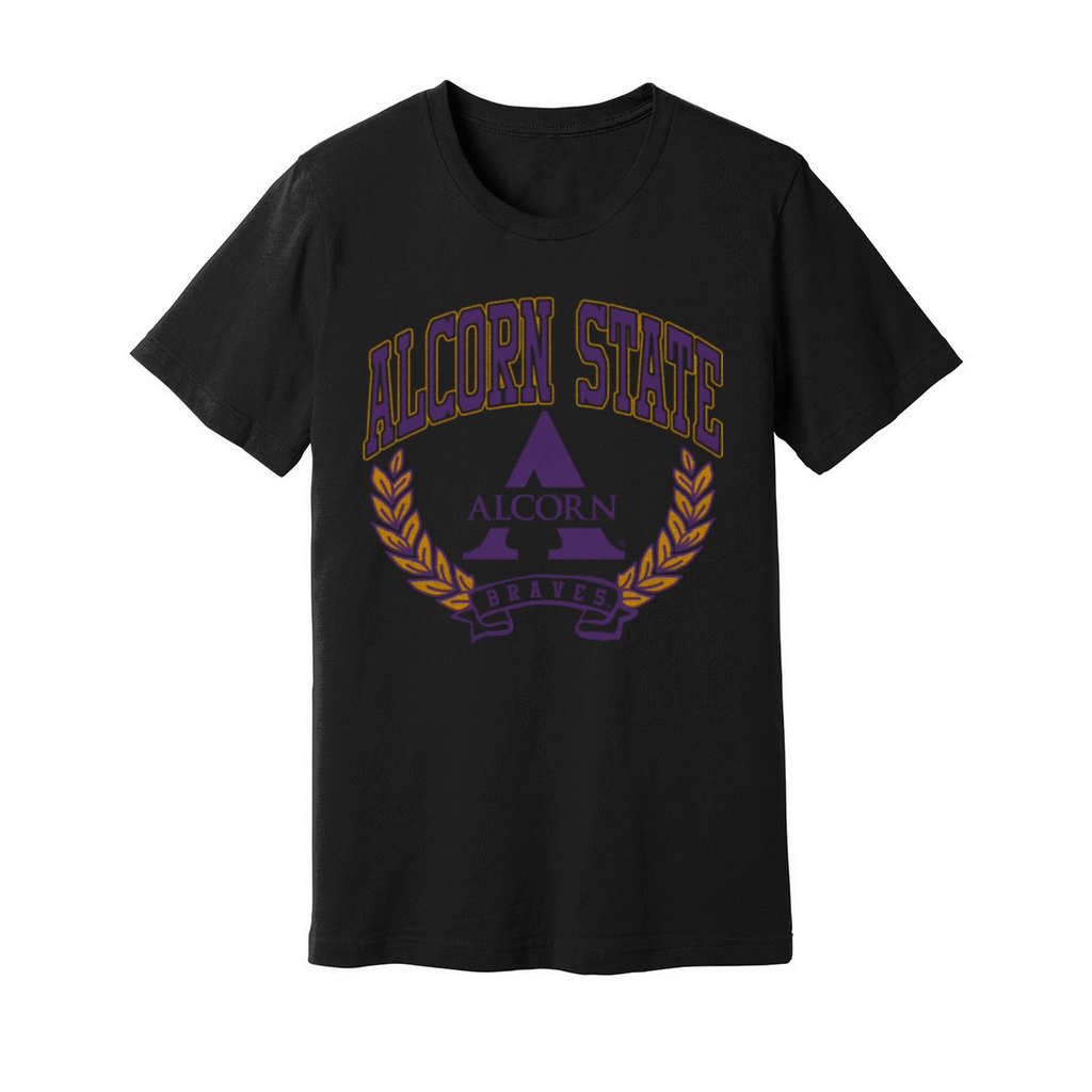Alcorn State Braves Victory Vintage Unisex Jersey Tee