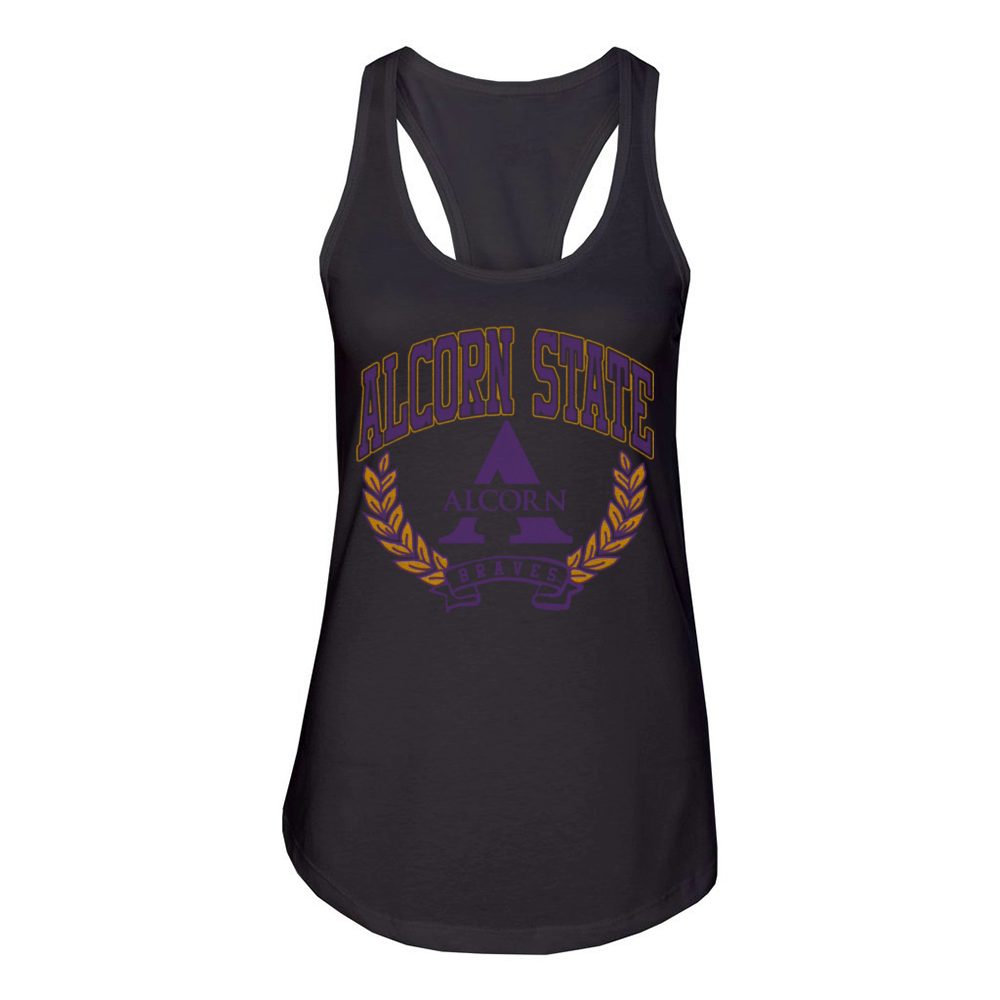Alcorn State Braves Victory Vintage Women's Racerback Tank