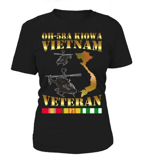 Oh 58 Kiowa helicopter Women's T-Shirt