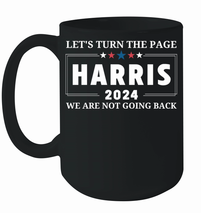 Lets Turn The Page Harris 2024 Ceramic Mug