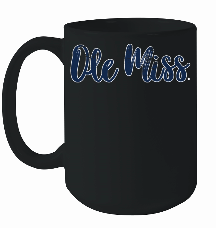 Mississippi Rebels Vintage Mascot Logo Ceramic Mug