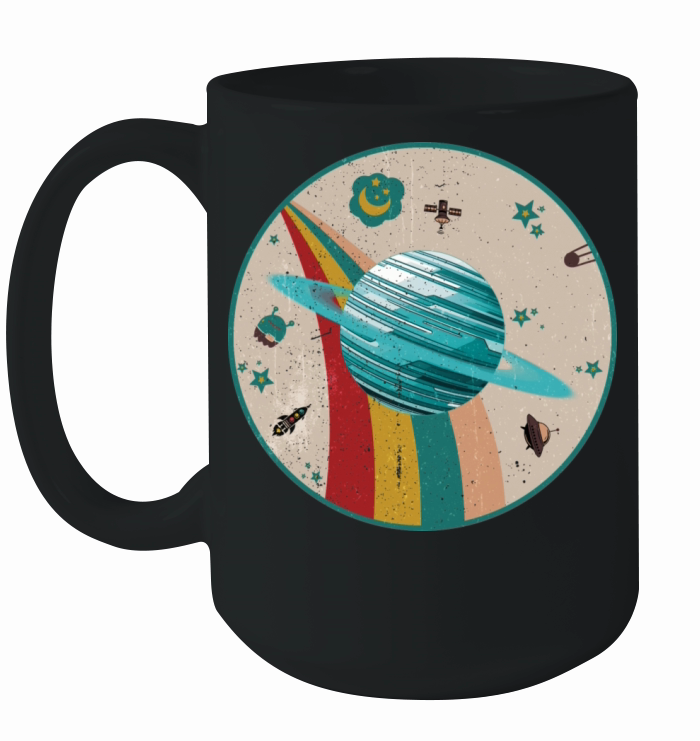 Uranus - Planet Vintage Ceramic Mug