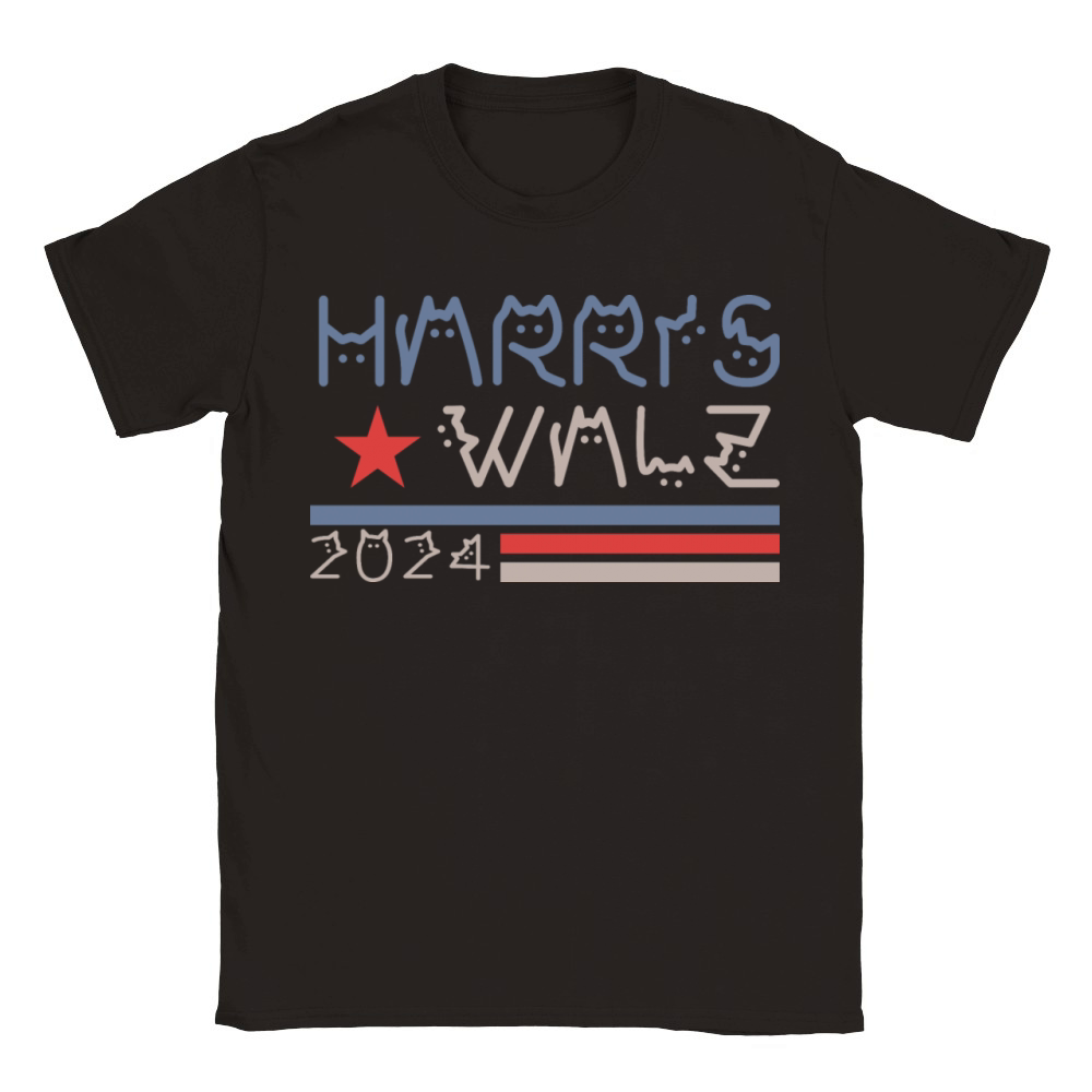 Harris Waltz 2024 Vintage Kamala Harris Waltz 2024 Classic Kids Crewneck T-shirt