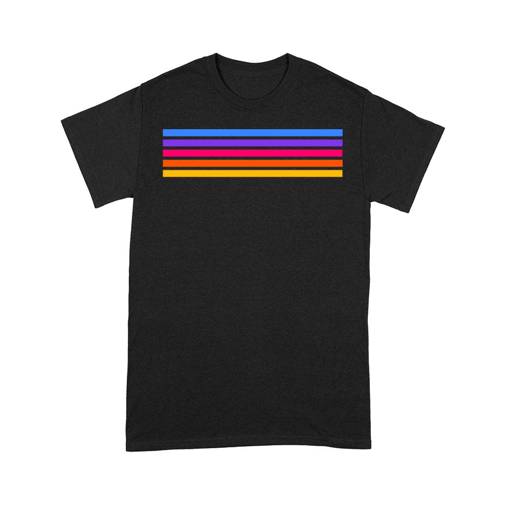 Retro stripe design with vintage vibe Comfort T-shirt