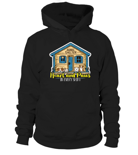 Animal Shelter Heart And Paws In Every Dog Owner Hoodie Unisex