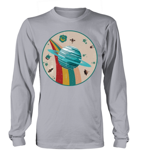 Uranus - Planet Vintage Long sleeved Unisex