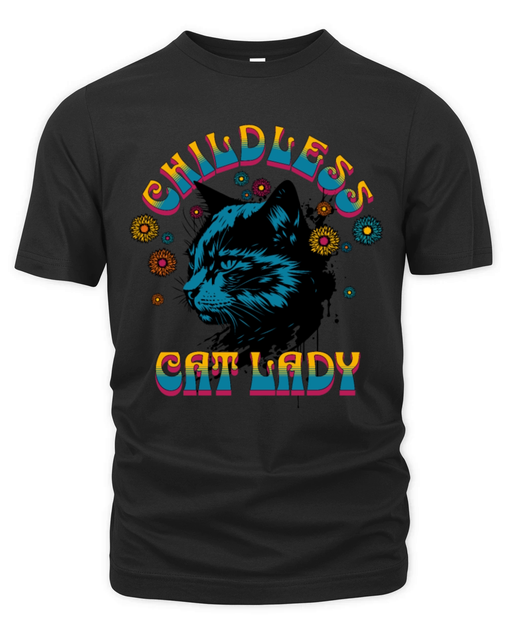 childlss cat lady for kamala harris 2024 Organic Unisex T-shirt