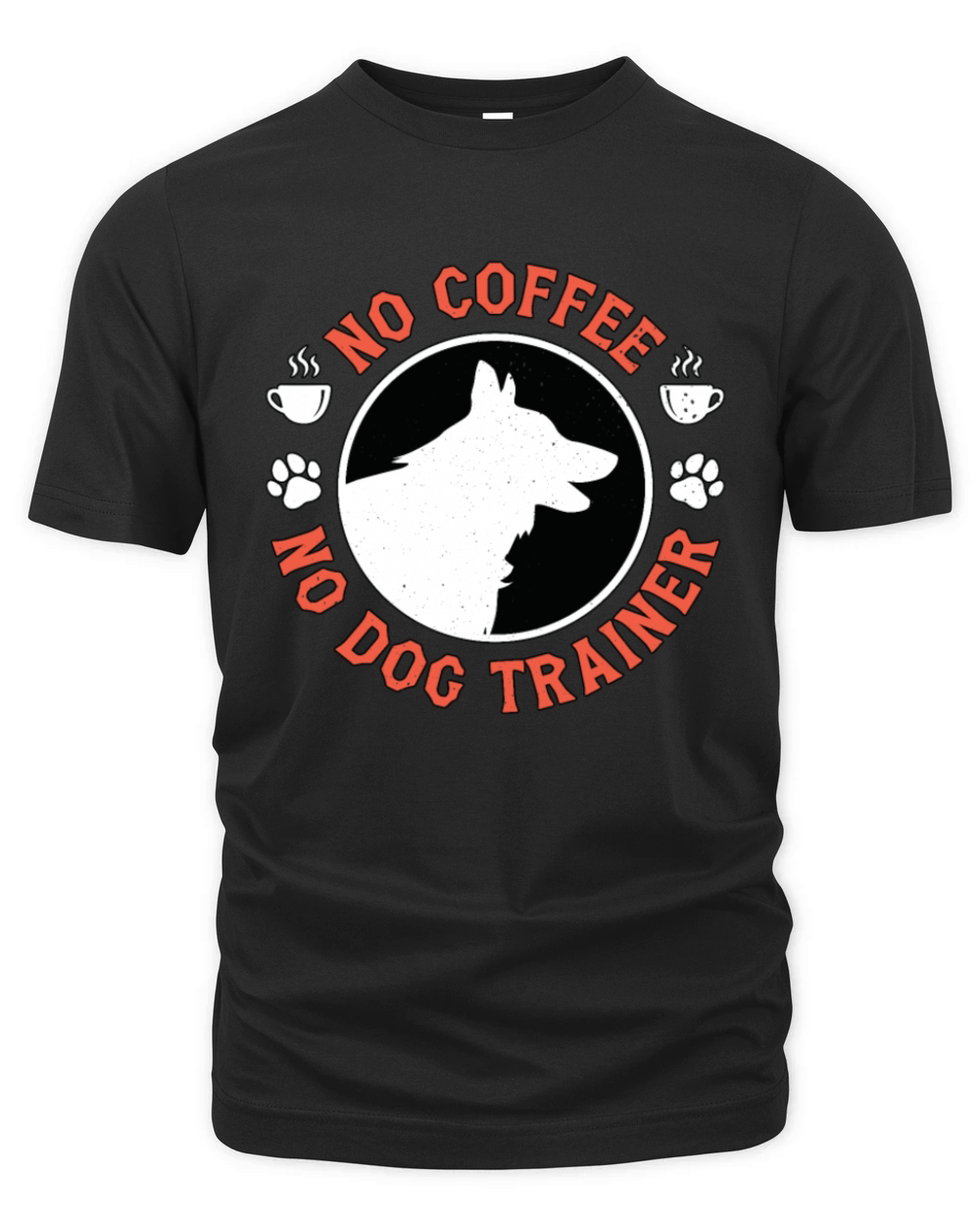 Dog Trainer No Coffee No Dog Agility Coffee Lover Organic Unisex T-shirt