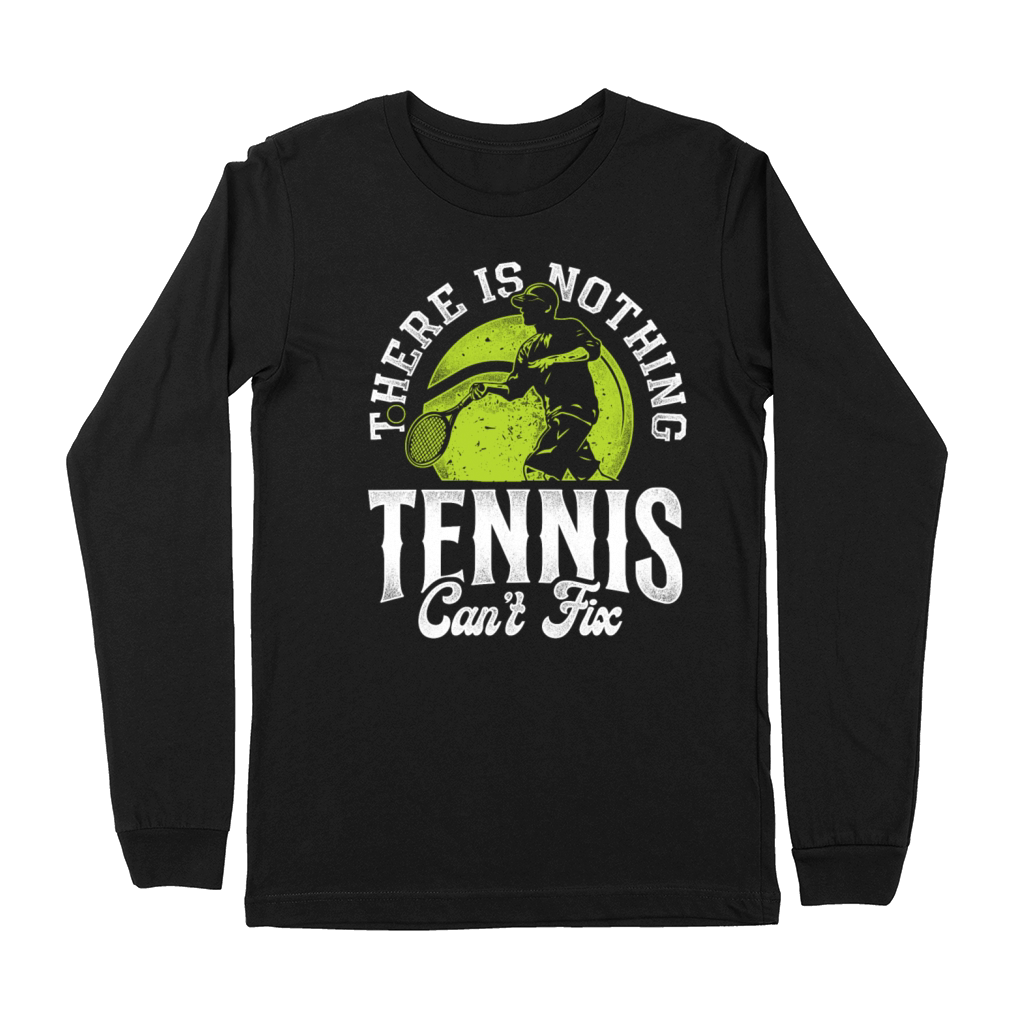 Funny Tennis Player Racket There Premium Long Sleeve