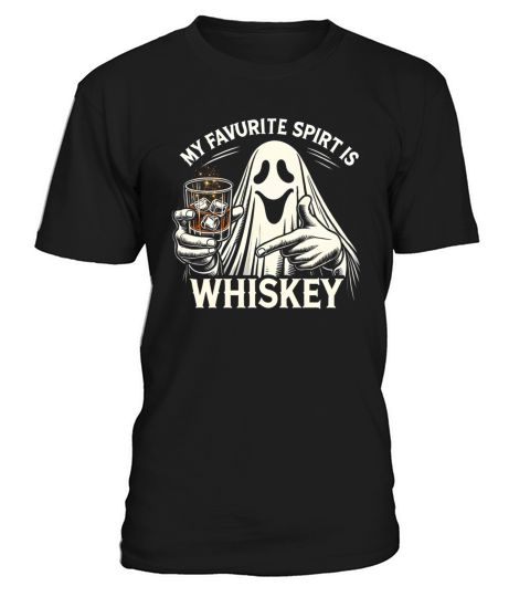 My Favorite Spirit is Whiskey retro Whiskey Lover T-Shirt Unisex