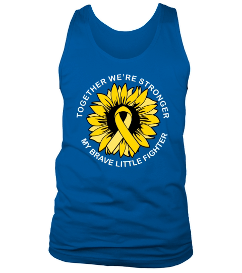 Brave Little Fighter Child Cancer Awareness Shirt Tank Top Unisex