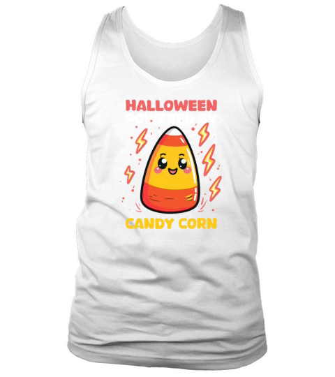 Candy Corn Halloween Powered By Candy Corn Tank Top Unisex