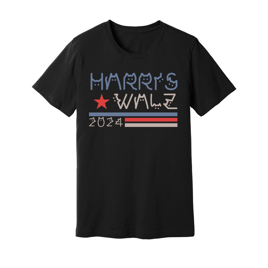 Harris Waltz 2024 Vintage Kamala Harris Waltz 2024 Unisex Jersey Tee