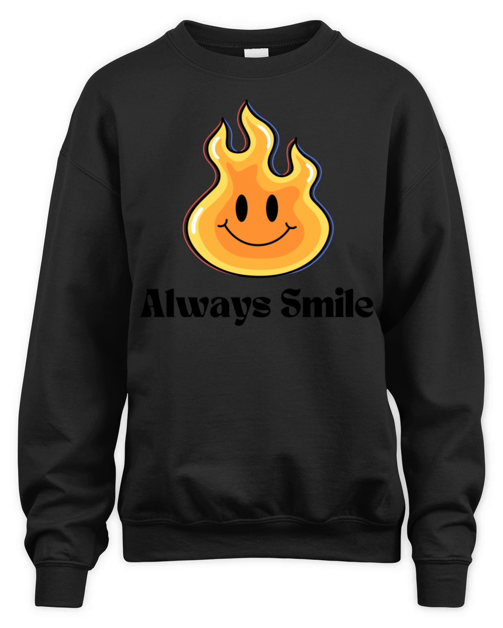 Always Smile Unisex Premium Crewneck Sweatshirt
