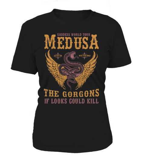 Medusa Distressed Band Tee Vintage Shirt Women's T-Shirt