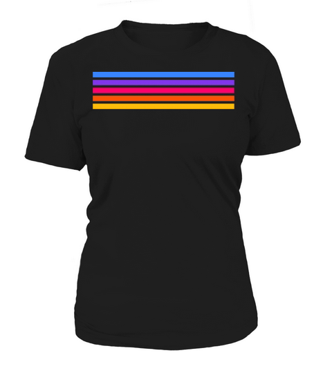 Retro stripe design with vintage vibe Women's T-Shirt