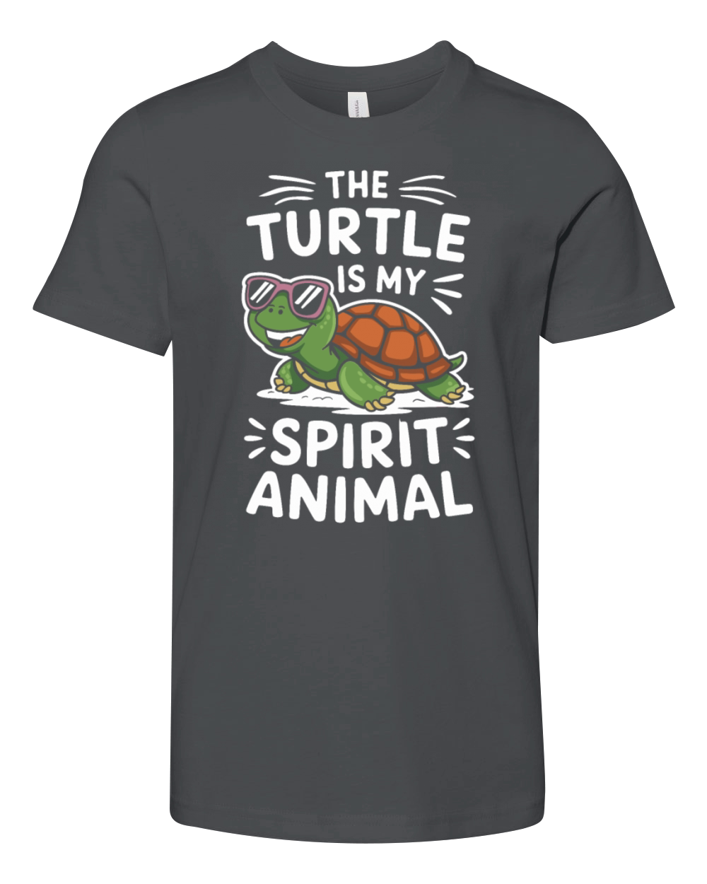 The Turtle Is My Spirit Animal Youth Unisex Jersey Tee