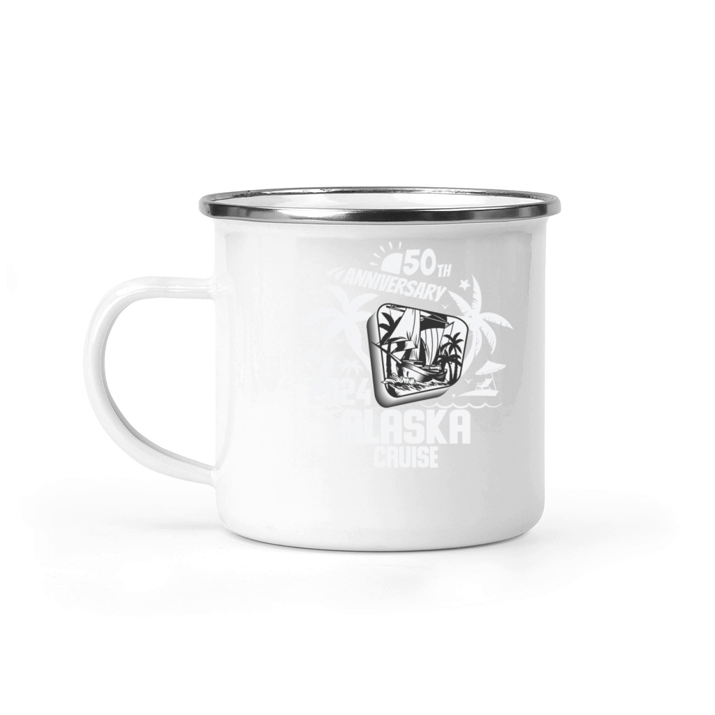 50th Anniversary Alaska Cruise 2024 Camping Mug