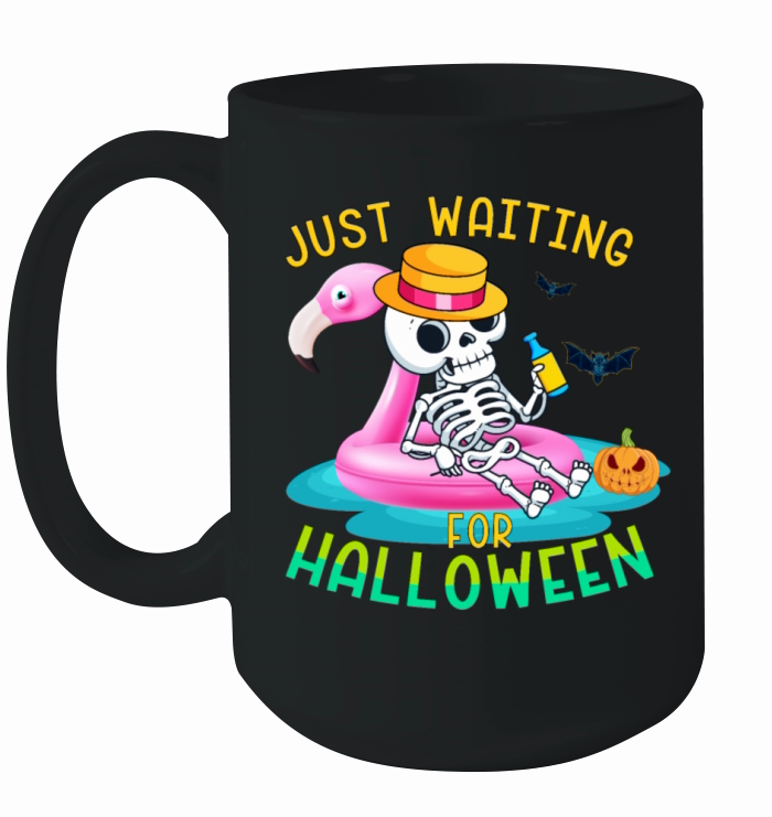 just waiting for halloween Ceramic Mug