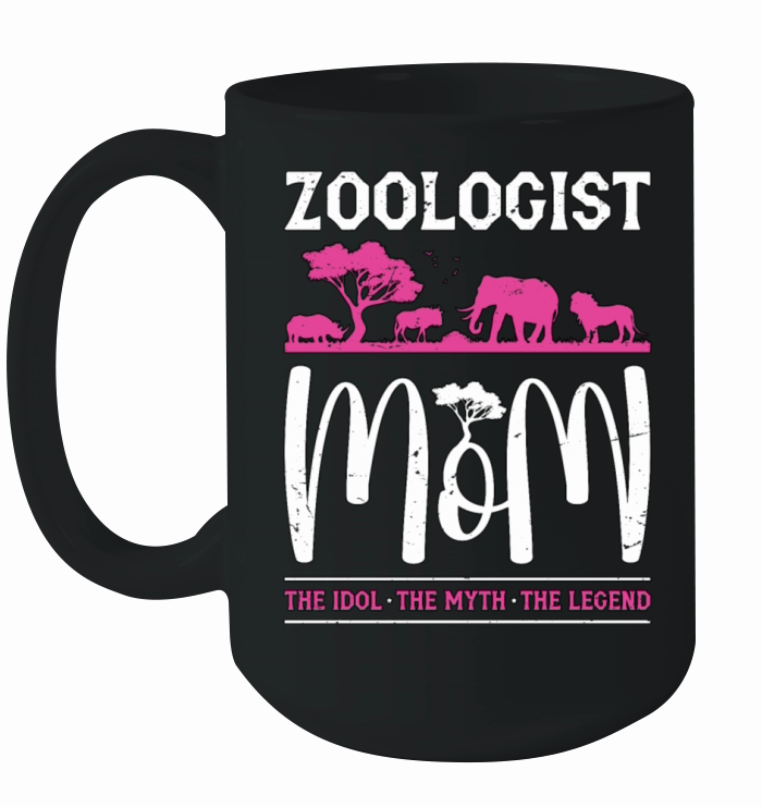 Zoologist Mom The Idol The Myth The Ornithologist Ceramic Mug