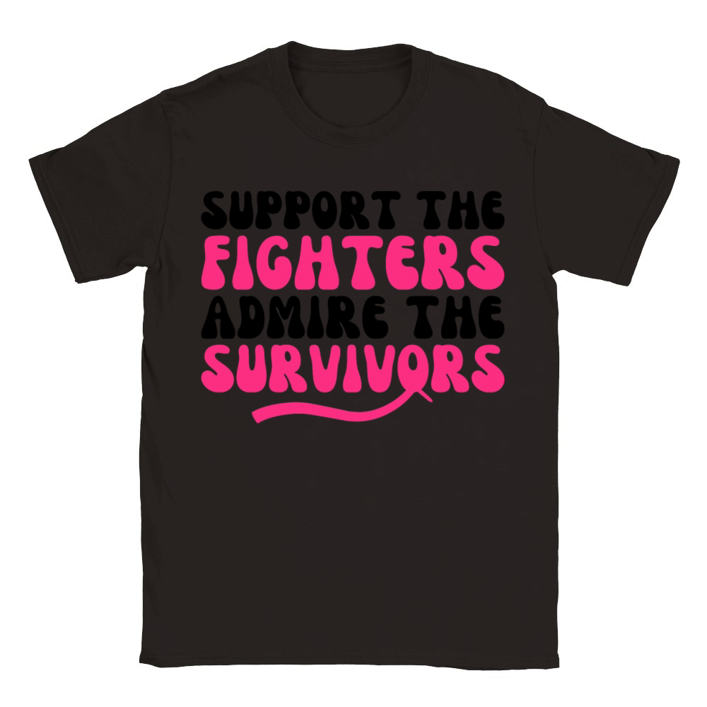 Support The Fighters Admire The Survivors Classic Kids Crewneck T-shirt