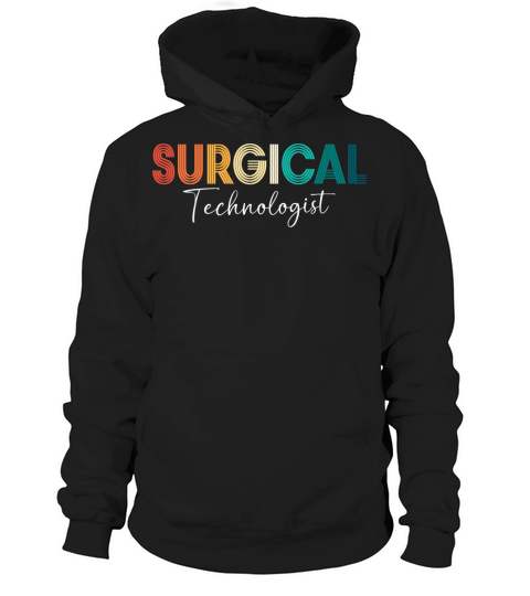 Retro 80s Vintage Surgical Technologist Hoodie Unisex