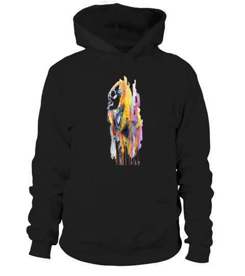 Women Watercolor Painting Hoodie Unisex