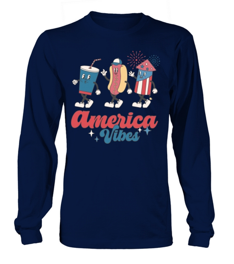 America Vibes Long sleeved Unisex