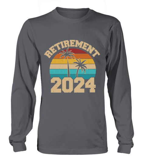 vintage Retirement 2024 not my problem anymore Long sleeved Unisex