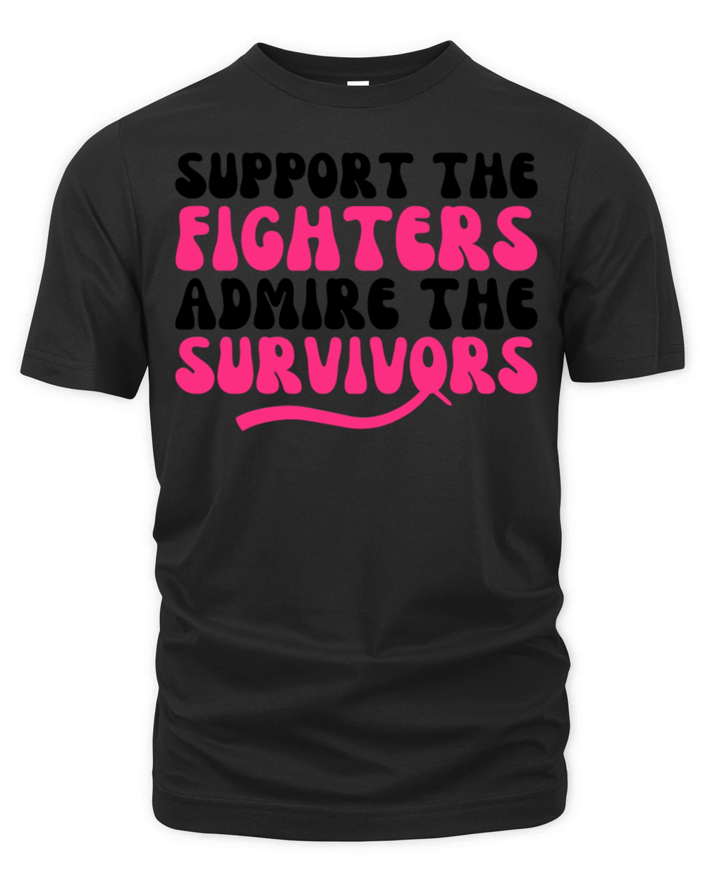 Support The Fighters Admire The Survivors Organic Unisex T-shirt