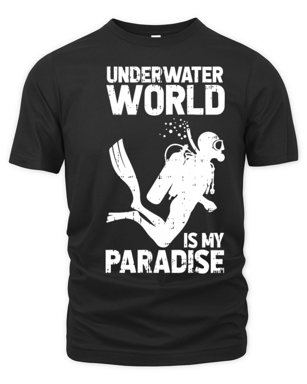 Underwater World Is My Paradise Organic Unisex T-shirt