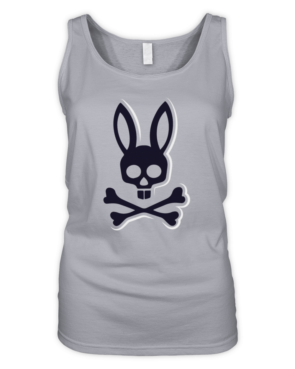 Retro Bunny Rabbit Funny Vintage Organic Women's Tank Top