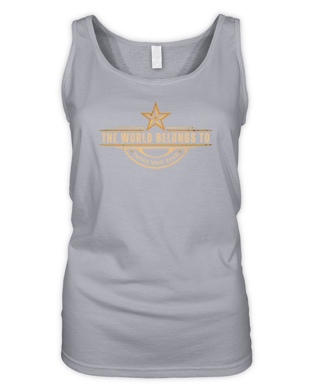 World Belongs to Those Who Read Lover Birthday Fun Organic Women's Tank Top