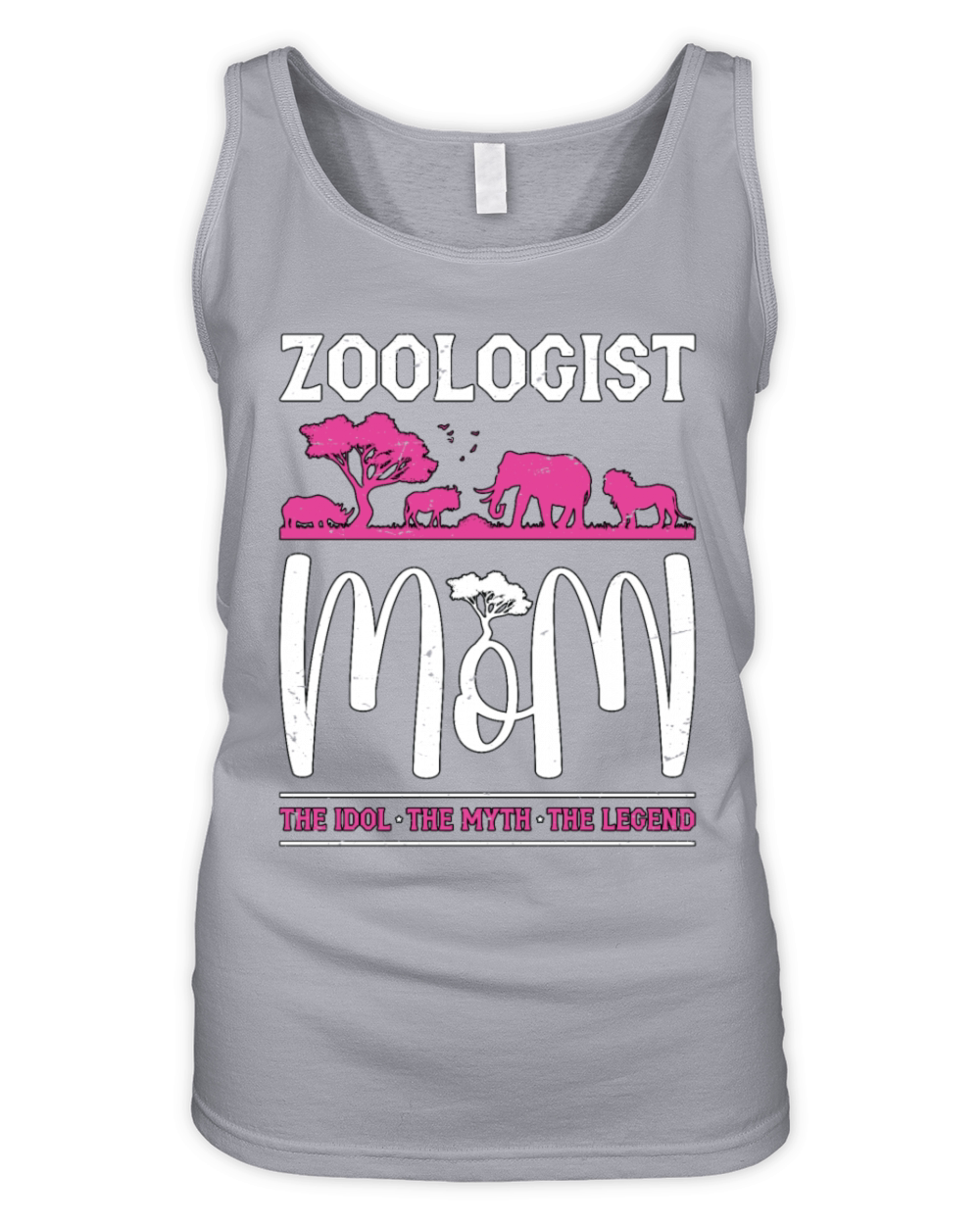 Zoologist Mom The Idol The Myth The Ornithologist Organic Women's Tank Top